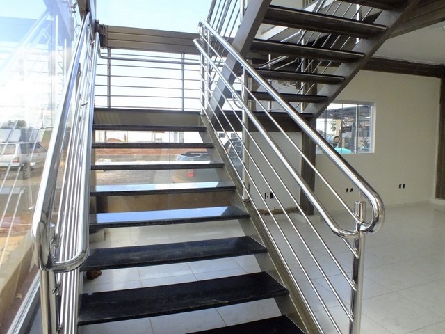 Escadas inox industrial